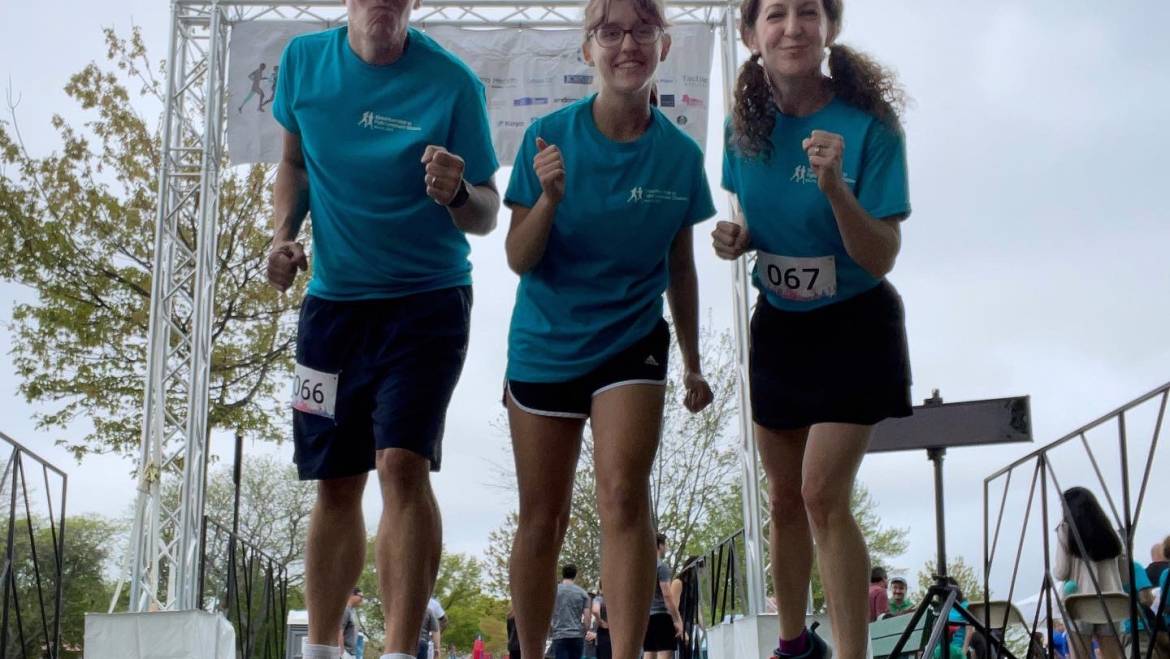 Raising Money and Awareness for Lymphedema and Lipedema at Boston 5K